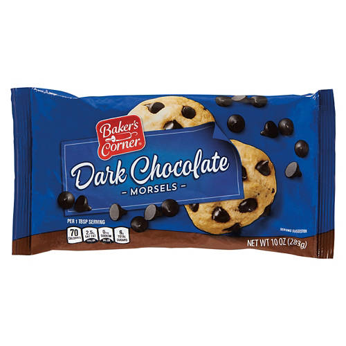 Baker's Corner Dark Chocolate Morsels, 10 oz